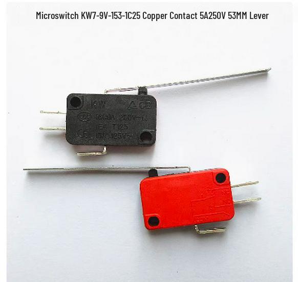 Медный Контакт Серии KW7 V-15/152/153/155-1C25 Микропереключатель для Микроволновой Печи