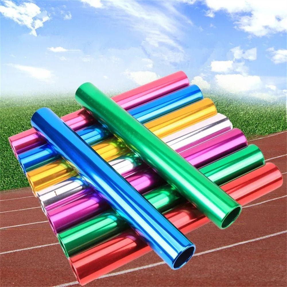 Aluminum Zinc Zinc Alloy Relay Baton Athletics Running Match Baton School Relay Track Baton Racing Match