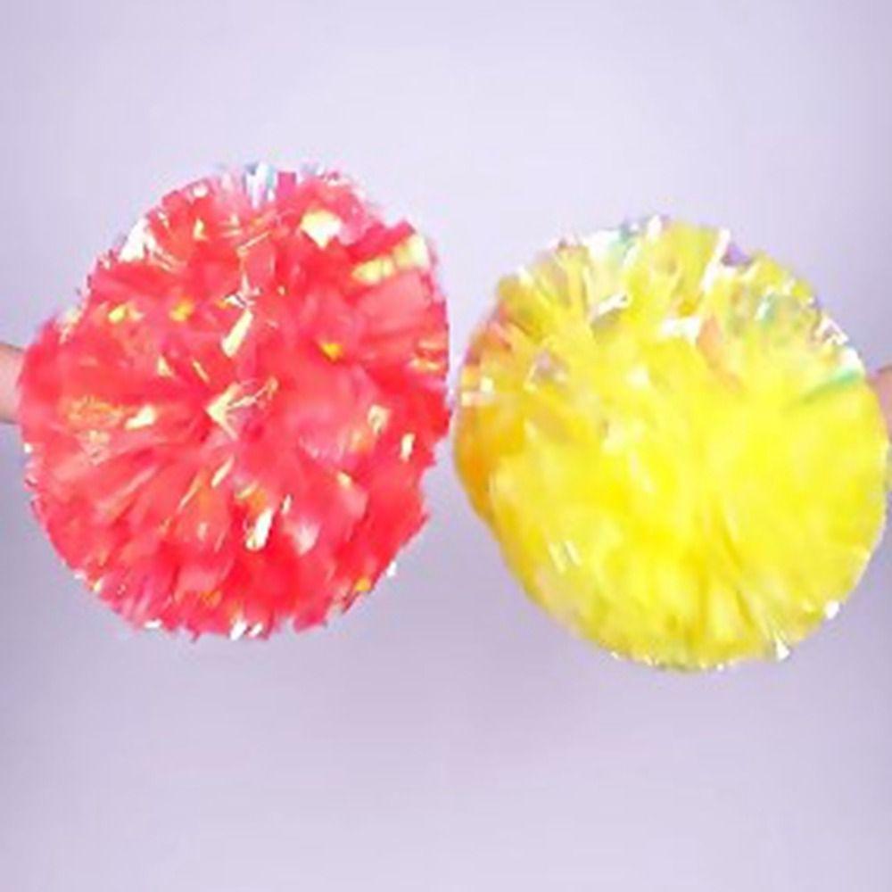 32*30cm Cheap Practical Pompoms 9 Colors Cheerleading Cheering Apply to Dance Sports Cheerleading