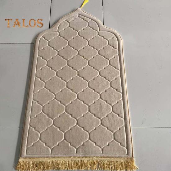 Исламский молитвенный коврик, утолщенный напольный коврик, нескользящий нижний молитвенный коврик для детей, мужчин, женщин, лба, коленей, подарок на Рамадан