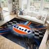 Gulf Design Crystal Velvet Carpet Cozy Non?Slip Printed Rug For Bedroom Living Room Entrance