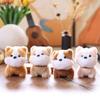 Mini Dog Plush Keychain Super Soft Stuffed Animal Backpack Decor Gift For Teens
