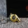 Electric Mini Turbo Turbocharger Keychain Spinning Turbine Key Chain Pendants