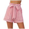 Women's  Shorts With Pockets Fashion Elastic Waist Soft  Casual Striped Pajama Shorts