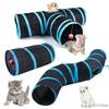 Cat Tunnel  Foldable Cats Tunnel Cat Toy Breathable Drill Barrel for Indoor Loud Paper Pet Supplies Cat S Y Pass Play Tunnel