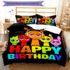 3pcs Sprunki Game3 pattern bedding set duvet cover set includes duvet cover &pillowcases, perfect all season bedroom decoration & gift