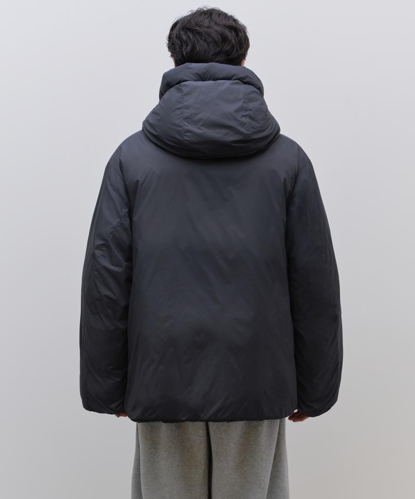 Musinsa Standard Non-Quilted Hooded Padded Jacket [Iron Grey]