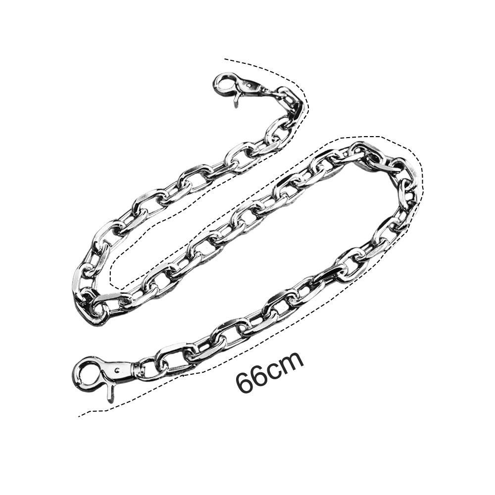 Y2K Punk Hip-hop Chain Gothic Metal Pant Chain Fashion Key Chains  For Women Man