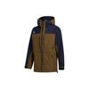 Originals Clover Gore-Tex Colorblock Windproof Hooded Jacket Men Outerwear Brown FJ7584