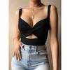 Sexy Women Sleeveless Short Crop Tops Ladies Vest Casual Tank Top Women's Tube Top Female Black White