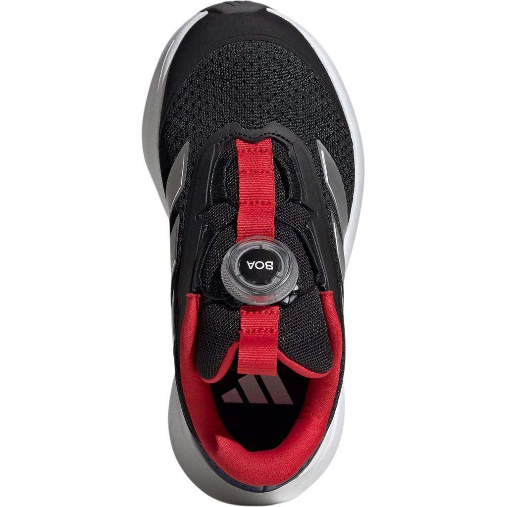 Adidas Кроссовки детские Duramo SL 2.0 BOA K Black Silver Scarlet Core-Black Silver-Metallic Better-Scarlet IH3603