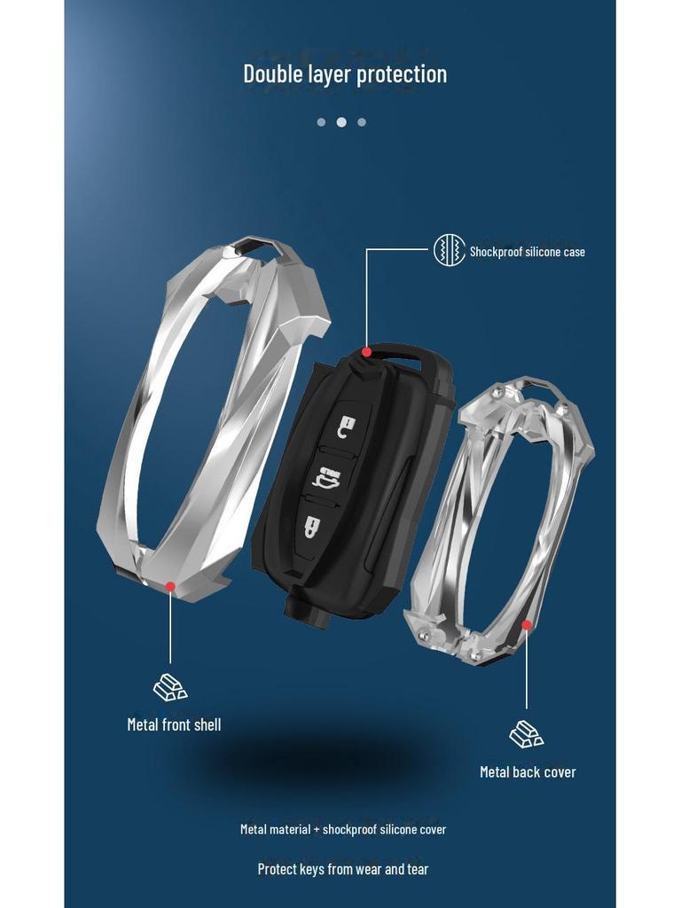 Чехол для автомобильного ключа Hyundai для моделей: ix35, Ландонг, Линдонг, Мингту, Тусон, ix25, Элантра