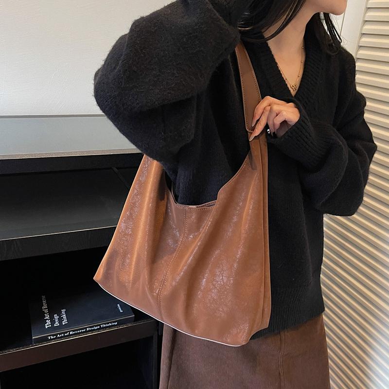 Большая вместительная сумка-тоут женская сумка через плечо