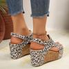 Fashion New Women High Heels Sandals New Summer Beach Platform Wedge Sandals Female Fashion Outdoor Ladies Slides Sandalias Mujer