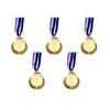 5/10 Pcs Gold Silver Bronze Award Medal Winner Reward Football Competition Prizes Award Medal For Souvenir Gift Sport Kids Toys
