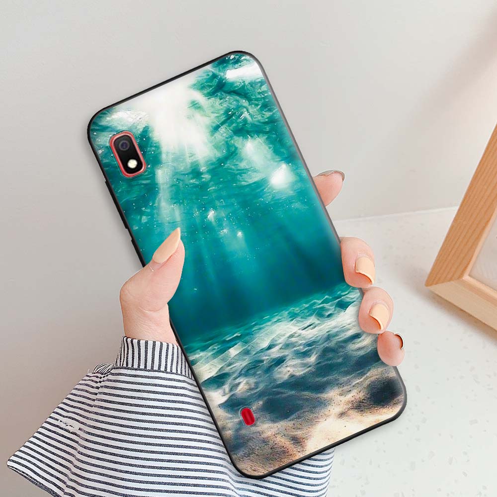 Чехол для Samsung Galaxy A10 Чехол A105F A105FN Задняя крышка для Samsung A10 Силиконовый Мягкий ТПУ Модный чехол для Samsung A10 A 10