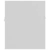 2 Piece Bathroom Furniture Set White Particleboard