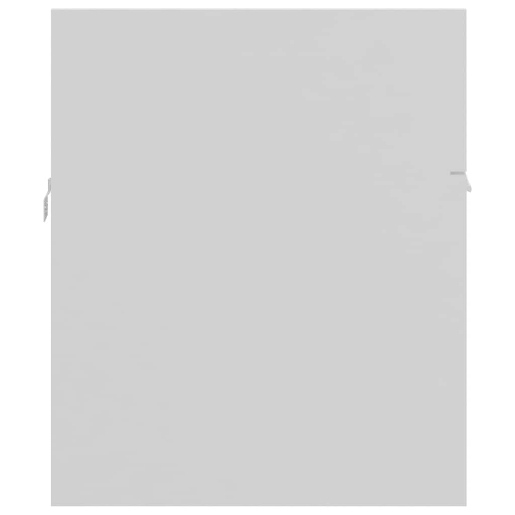 2 Piece Bathroom Furniture Set White Particleboard