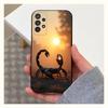 Крутой Арт Животное Скорпион Чехол для Телефона Для Samsung S25,S24,S23,S22,S20,S21,S10,Ultra,Plus,Lite,FE,Мягкий Силиконовый Черный Чехол