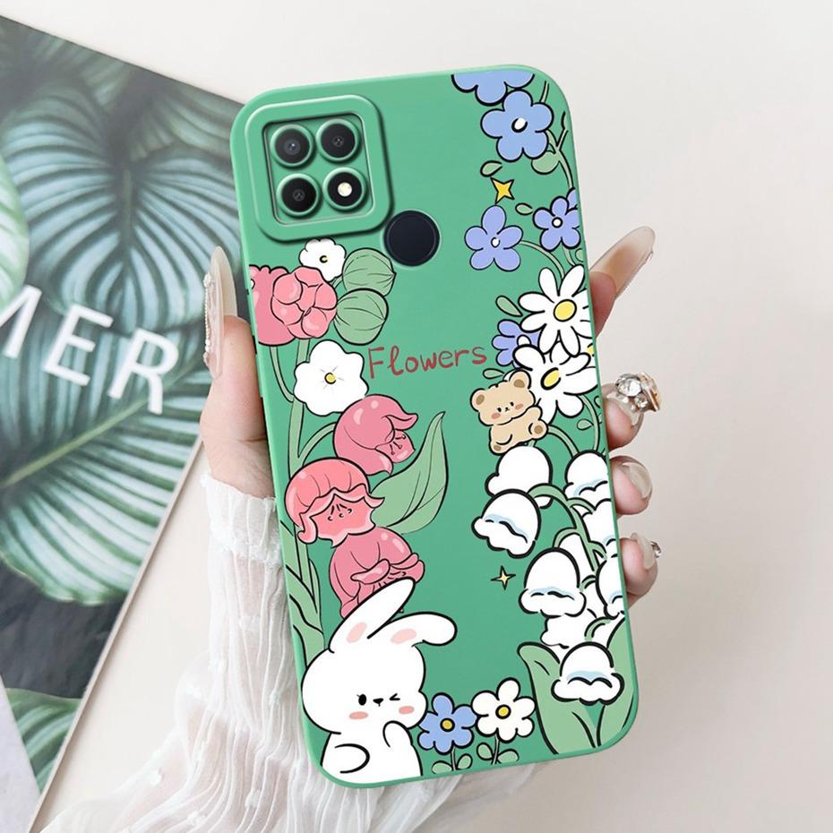 Новый Чехол для Телефона с Рисунком Для Oppo A15 A15s CPH2179 CPH2185 Мягкий Силиконовый Ударопрочный Чехол Для Oppo A15 A15S Чехлы Бамперы