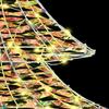 Christmas Tree with 120 Warm White LEDs 120.5 cm PET