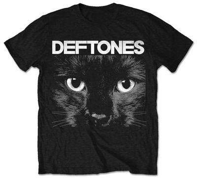Deftones Футболка с изображением кошек сфинксов Черная Мужская S-234XL NG2339 Унисекс Футболка