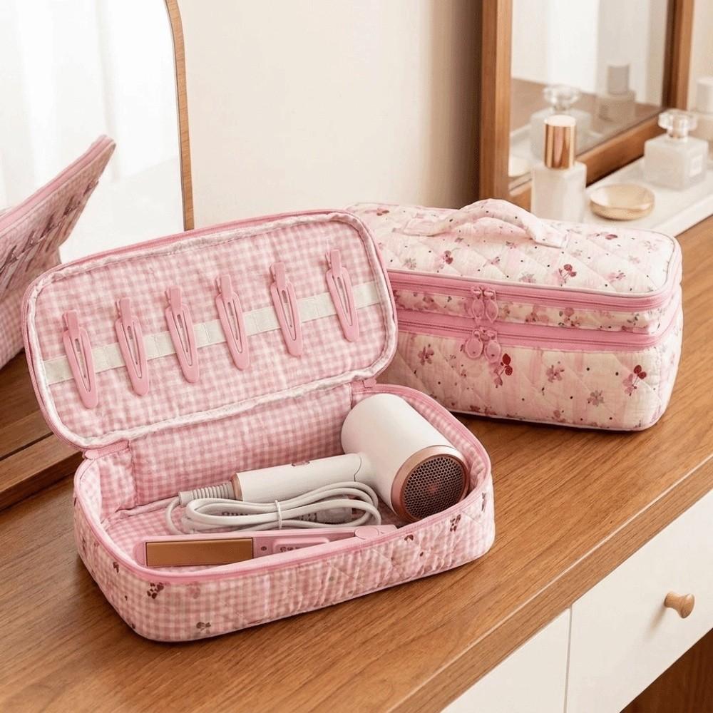 Dust-proof Hair Dryer Storage Bag Cute Carrying Case Make Up Bag Beauty Tools Storage