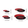 115/150/176/224mm Car Hood Front Grill Emblem Tail Trunk Logo Cover Decoration For Ford Mondeo Kuga Fiesta Ghia Focus ST Ranger