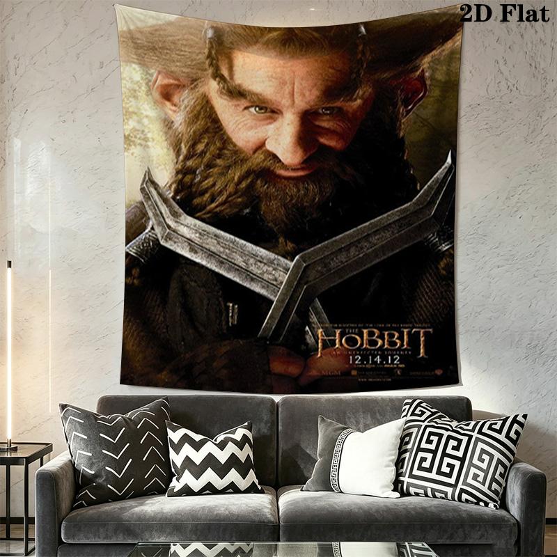 The Hobbit Journey Tapestry Wallmounted Background Cloth Soft Background Wall Hanging Cloth Wall Covering Decoration