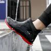 Мужские короткие резиновые сапоги, всесезонные, прочные, водонепроницаемые, противоскользящие, уличные рыболовные дождевые сапоги