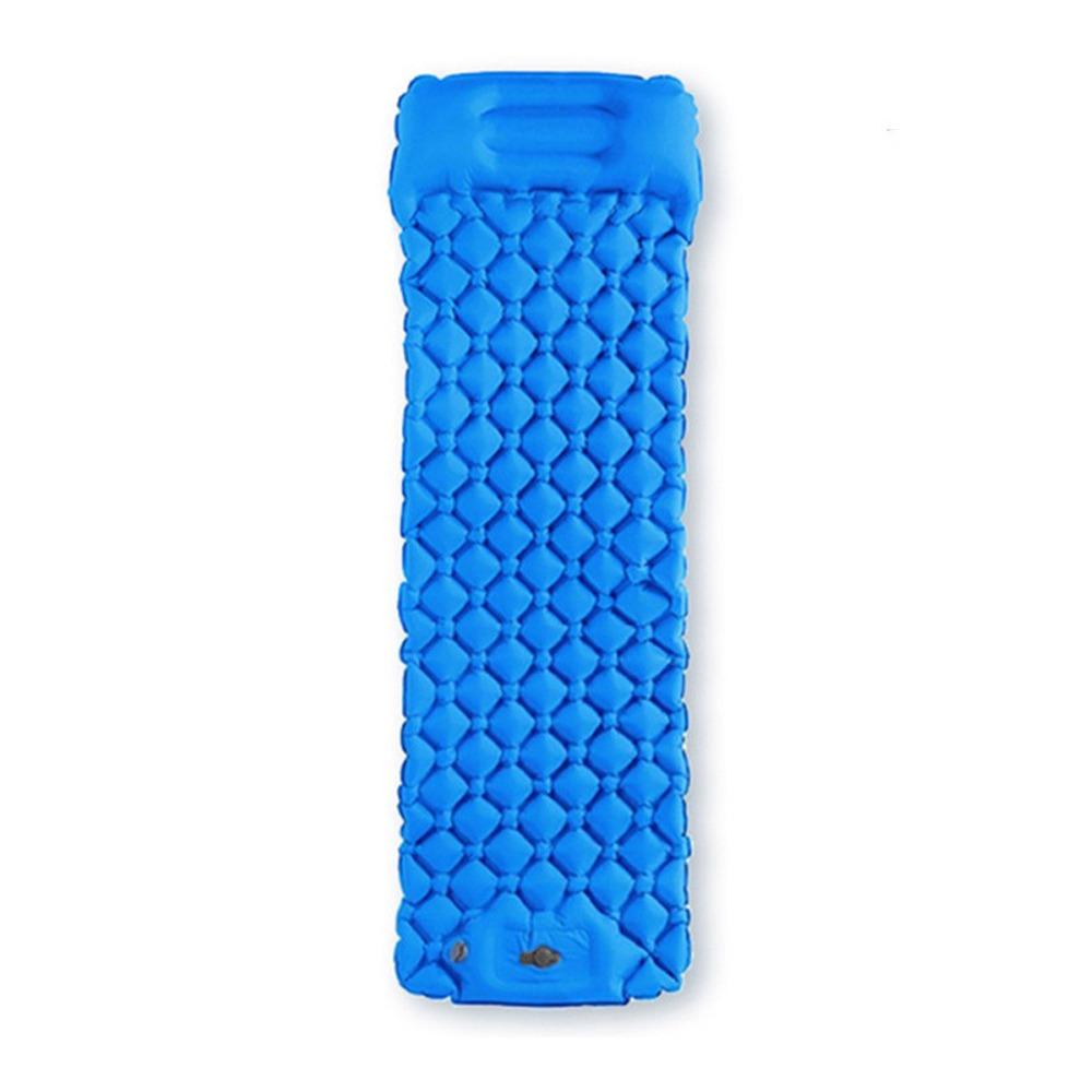 Built-in Pump Camping Air Mattress Thickened Pad Tear-Resistant Inflatable Mattress Foldable Portable