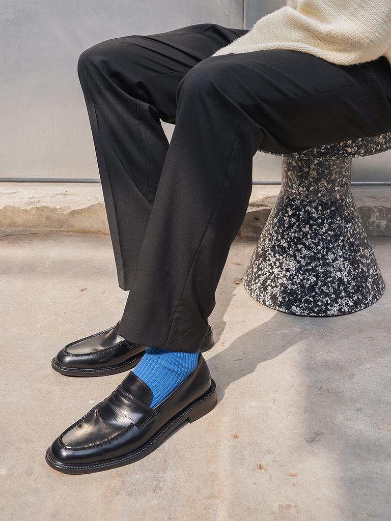 Blanc Sur Blanc [Men] Vincent Loafer Black