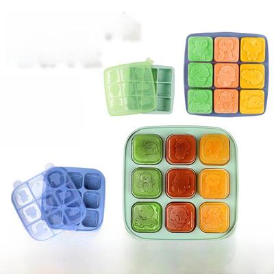 Силиконовая форма для детского питания и рисового пирога «Медведь» из 9 частей, пищевая пароварка