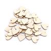 Wooden Love Heart Shape Embellishment for Weddings Plaques Art Craft