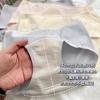 Women Mid Waist Pure Cotton Seamless Antibacterial Breathable Solid Panties