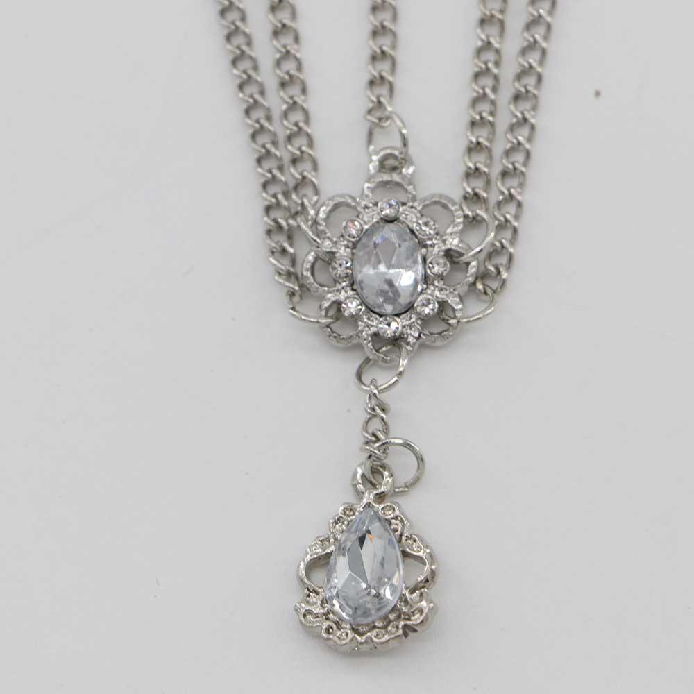 Jewelry Tassel Hair Chain Crystal Bridal Headband Forehead Pendant Headdress Rhinestone Headwear