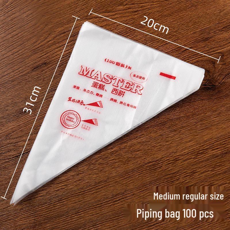 Disposable Plastic Piping Bag for Baking and Icing