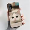 Casing For TCL 403 405 406 406s 408 T506D Case Aesthetic Fashion Cute Cat Astronaut Black Matte Soft Silicon Protect Cover Shell