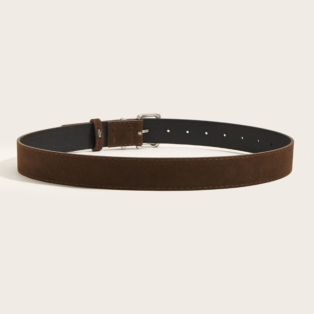 Широкий пояс из замшевой кожи в стиле Майяра, роскошный дизайн, повседневный, деловой, модный, универсальный, для брюк и платьев. Подарки.