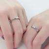Fashion Opening Adjustable Sun Moon Couple Rings For Wedding Anniversary Gift
