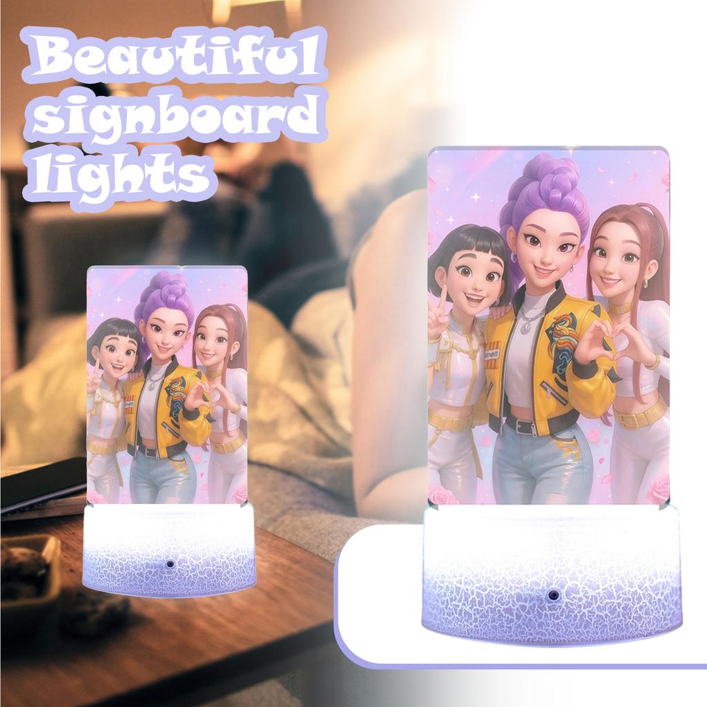 Stand Night Light Is Suitable For Children's Gifts, Fans Around The Beautiful Gift Lights