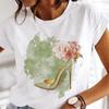 Sweet Wine Plus Size T-Shirt Unisex Clothing Print Girl 90s Cartoon Printing Clothes Graphic Top Lady FeUnisex Tee