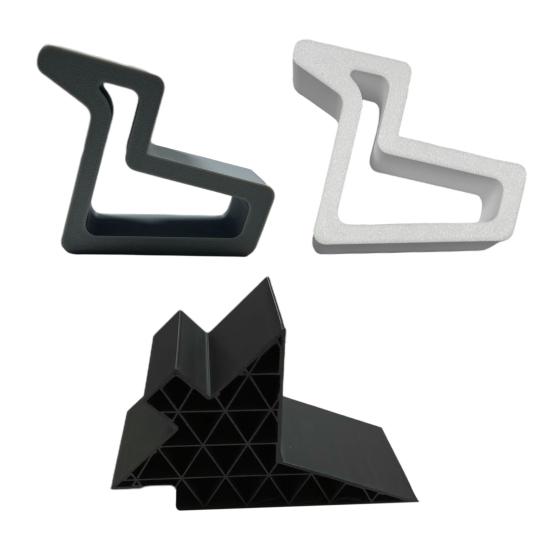 Стопор для окна/двери, Нескользящий, Ветрозащитный, Противоударный, Сверхпрочный пластиковый, Многофункциональный, Для окон, балкона, межкомнатных дверей