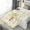 Anime Charlie and Lola Throw Kid-Friendly Flannel Throw Blanket Soft Warm Anti-Static Washable All Season