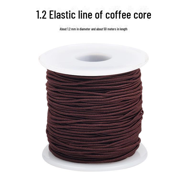 Эластичная нить Wenwan Beaded Core Line для буддийских браслетов ручной работы из бусин