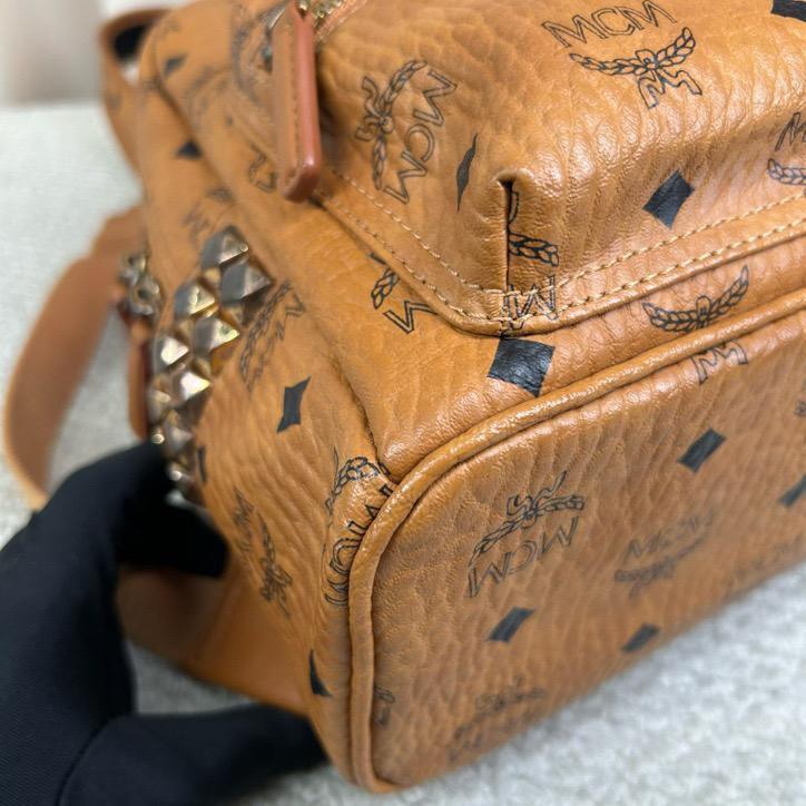 [Pre-Owned] Classic Double-Sided Studded Monogram Print Coated Canvas Mini Backpack - Very Good #M3EITT