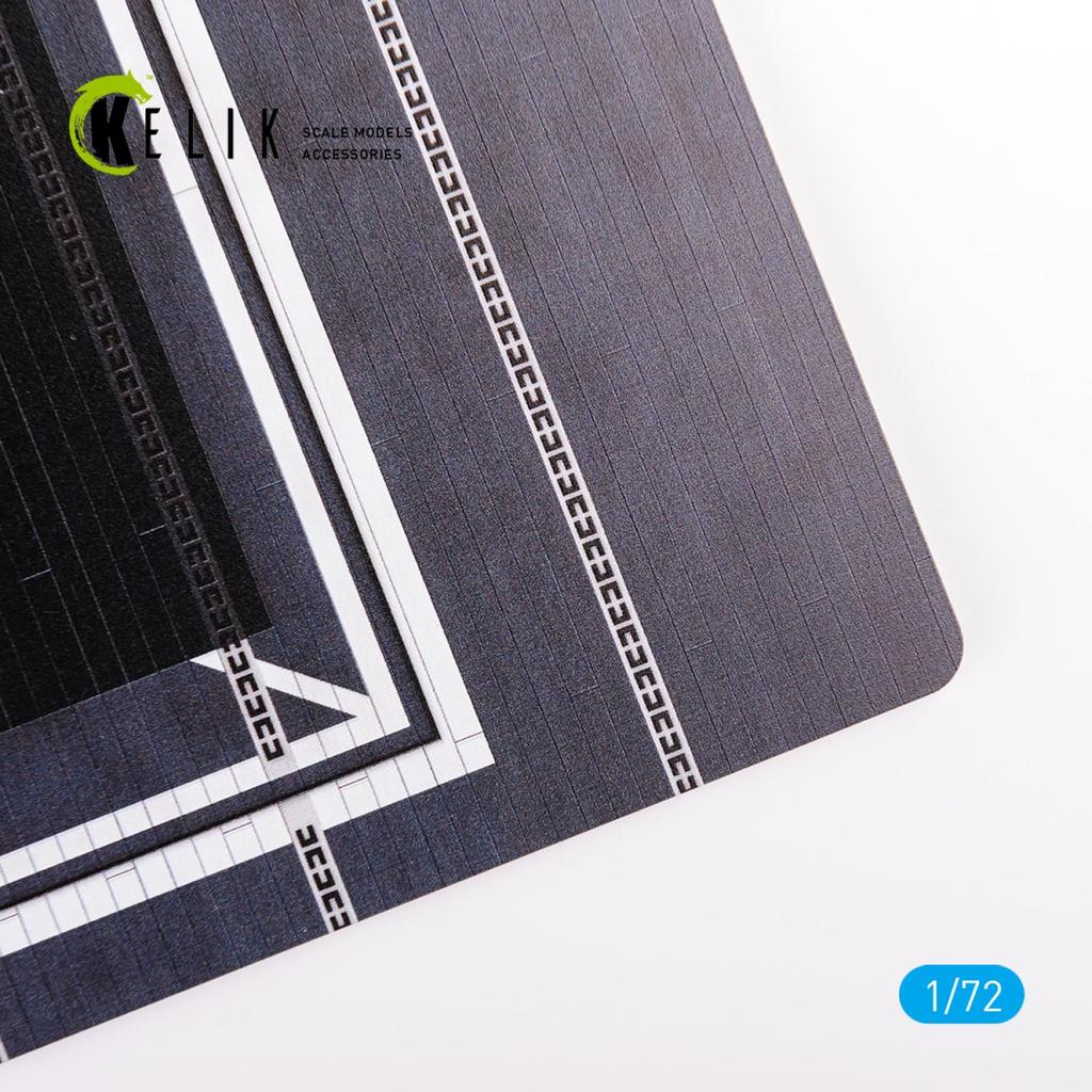 Reskit Американская палуба USS Ranger 1943 года, подставка для демонстрации 280 x 180 мм, RSKKS72056 1/72 CV-4