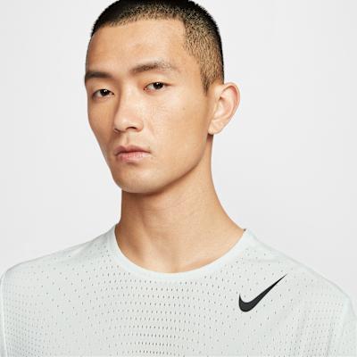 Nike AEROSWIFTDri FIT ADV T Shirt Men's Mountain Peak White