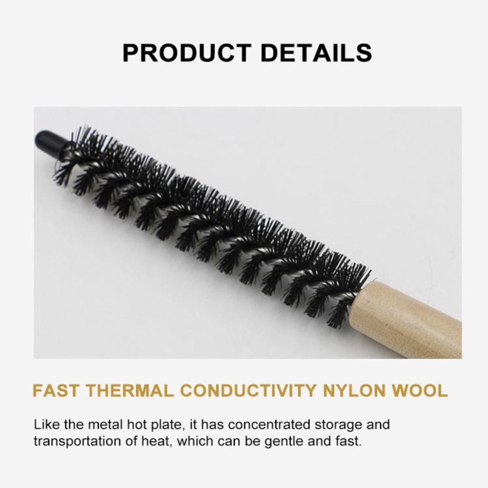 Makeup Comb Hairdrerssing Tool Hair Curling Brush Mini Round Comb Roller Comb Round Hair Brush
