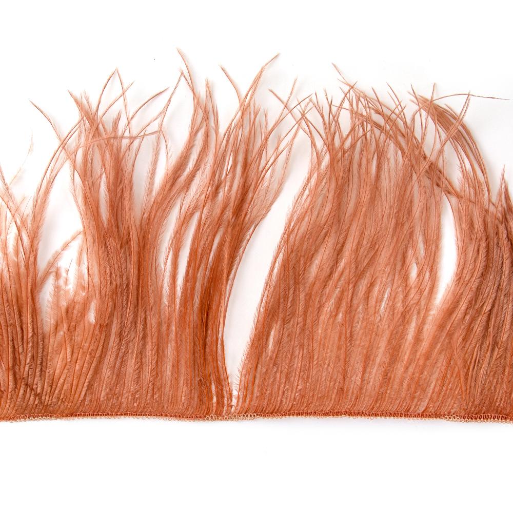 1 Метр Черная Отделка из Страусиных Перьев Высокое Качество Индивидуальная Бахрома из Перьев для Свадебного Платья для Вечеринки Одежда Шитье